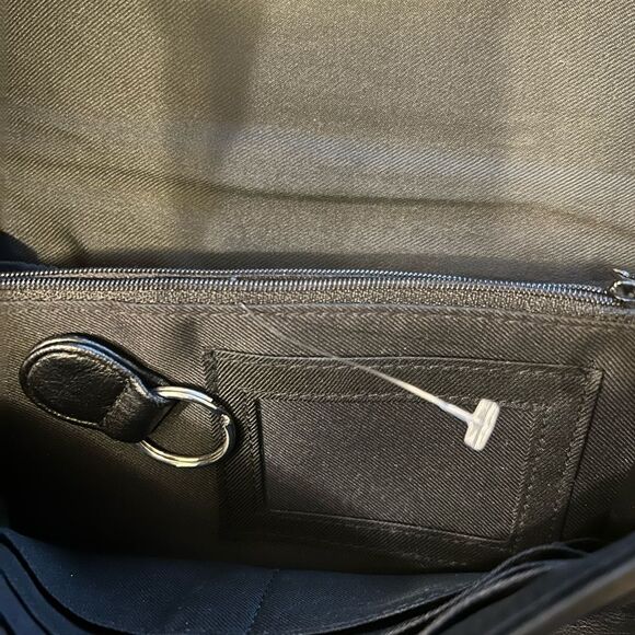 Koltov Women Black Crossbody Bag One Size - Picture 8 of 11